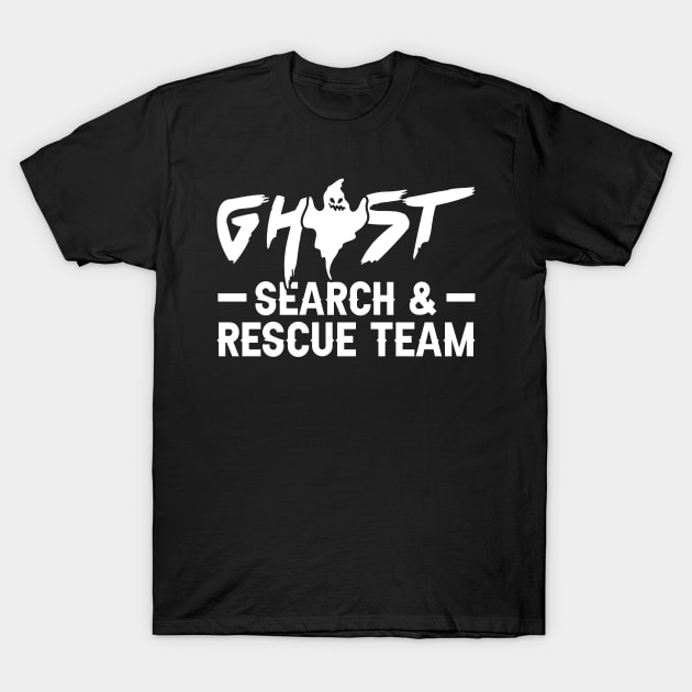 Ghost Search & Rescue Team - Ghost Hunting T-Shirt by Peco-Designs